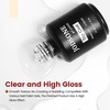 image:imageJODSONE 15ML Nail Primer Base Coat Top Coat Glossy Quick Drying Durable DIY Nail Art Design Long Lasting Gift15MLT