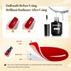 image:imageJODSONE 15ML Nail Primer Base Coat Top Coat Glossy Quick Drying Durable DIY Nail Art Design Long Lasting Gift15MLTT