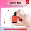 image:imageJODSONE 18ml 6 Colors Airbrush Gel Nail Polish Set with Pure White Nude Pink Deep Magenta No Dilution Fine Mist Nail for Gradient French Manicure DIY Design6ColorAirbrush4