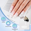 image:imageJODSONE 18ml Airbrush Gel Nail Polish White Fine Mist Nail No Dilution for French Manicure Painting Gradient Nail Art Design