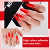 image:imageJODSONE 18ml Nude Airbrush Gel Nail Polish Fine Mist Nail No Dilution for Airbrush Nails Art Painting French Ombre Nail Art DesignsYLB003Red