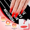 image:imageJODSONE 18ml Nude Airbrush Gel Nail Polish Fine Mist Nail No Dilution for Airbrush Nails Art Painting French Ombre Nail Art DesignsYLB003Red