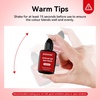 image:imageJODSONE 18ml Nude Airbrush Gel Nail Polish Fine Mist Nail No Dilution for Airbrush Nails Art Painting French Ombre Nail Art DesignsYLB003Red