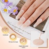 image:imageJODSONE 18ml Nude Airbrush Gel Nail Polish Fine Mist Nail No Dilution for Airbrush Nails Art Painting French Ombre Nail Art DesignsYLB004Nude