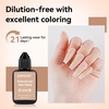 image:imageJODSONE 18ml Nude Airbrush Gel Nail Polish Fine Mist Nail No Dilution for Airbrush Nails Art Painting French Ombre Nail Art DesignsYLB004Nude