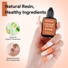 image:imageJODSONE 18ml Nude Airbrush Gel Nail Polish Fine Mist Nail No Dilution for Airbrush Nails Art Painting French Ombre Nail Art DesignsYLB020Orange