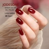 image:imageJODSONE 18ml Nude Jelly Gel Nail Polish Soak Off UV LED Art Manicure Salon DIY at Home Gift for WomenJelly Burgundy