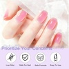 image:imageJODSONE 18ml Nude Jelly Gel Nail Polish Soak Off UV LED Art Manicure Salon DIY at Home Gift for WomenJelly Fairy Pink