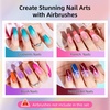 image:imageJODSONE 20 Colors Airbrush Gel Nail Polish Set for Nail Gradients No Dilution Fine Mist Nail Gel Nail Polish DIY Various Patterns Nail Art Nail Art Design Salon Kit Girls Gift20ColorAirbrush5