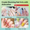 image:imageJODSONE 20 Colors Airbrush Gel Nail Polish Set for Nail Gradients No Dilution Fine Mist Nail Gel Nail Polish DIY Various Patterns Nail Art Nail Art Design Salon Kit Girls Gift20ColorAirbrush1