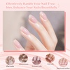 image:imageJODSONE 20 Glitter Color Gel Nail Polish Kit 3 Bottles of No Wipe Base Coat Glossy and Matte Top Coat Gel Polish Set High Shine Gorgeous10COLORBuilder GelGJ
