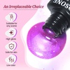 image:imageJODSONE 20 Glitter Color Gel Nail Polish Kit 3 Bottles of No Wipe Base Coat Glossy and Matte Top Coat Gel Polish Set High Shine Gorgeous20color set 10
