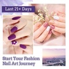 image:imageJODSONE 23 PCS Gel Nail Polish Set with Base Glossy and Matte Top Coat Multicolored Gel Nail Long Lasting Suitable for All Seasons20KITSUN1G01A