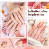 image:imageJODSONE 23 PCS Gel Nail Polish Set with Base Glossy and Matte Top Coat Multicolored Gel Nail Long Lasting Suitable for All Seasons20SET01A