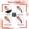 image:imageJODSONE 23 PCS Gel Nail Polish Set with Base Glossy and Matte Top Coat Multicolored Gel Nail Long Lasting Suitable for All Seasons20SET01A