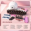 image:imageJODSONE 23 PCS Gel Nail Polish Set with Base Glossy and Matte Top Coat Multicolored Gel Nail Long Lasting Suitable for All Seasons32COLORJelly KITGD