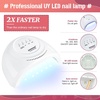 image:imageJODSONE 23 PCS Gel Nail Polish Set with Base Glossy and Matte Top Coat Multicolored Gel Nail Long Lasting Suitable for All Seasons32KIT 1G 01A