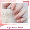 image:imageJODSONE 23 PCS Gel Nail Polish Set with Base Glossy and Matte Top Coat Multicolored Gel Nail Long Lasting Suitable for All Seasons32KIT 1G 01A