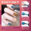 image:imageJODSONE 23 PCS Gel Nail Polish Set with Base Glossy and Matte Top Coat Multicolored Gel Nail Long Lasting Suitable for All Seasons32KIT 1G 01A