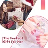 image:imageJODSONE 23 PCS Gel Nail Polish Set with Base Glossy and Matte Top Coat Multicolored Gel Nail Long Lasting Suitable for All Seasons32KIT 1G 10A