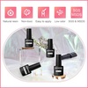 image:imageJODSONE 23 PCS Gel Nail Polish Set with Base Glossy and Matte Top Coat Multicolored Gel Nail Long Lasting Suitable for All Seasons32KIT 1G 10A