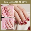 image:imageJODSONE 23 PCS Gel Nail Polish Set with Base Glossy and Matte Top Coat Multicolored Gel Nail Long Lasting Suitable for All Seasons32KITM5MJelly