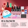 image:imageJODSONE 23 PCS Gel Nail Polish Set with Base Glossy and Matte Top Coat Multicolored Gel Nail Long Lasting Suitable for All Seasonsclassic series
