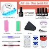 image:imageJODSONE 23 PCS Gel Nail Polish Set with Base Glossy and Matte Top Coat Multicolored Gel Nail Long Lasting Suitable for All Seasonsrainbow candy a01