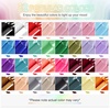 image:imageJODSONE 32 Colors Gel Nail Polish Kit with Base Coat Matte Glitter Top Coat Soak Off Manicure Tools Manicure Salon DIY at HomeB02