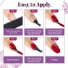 image:imageJODSONE 32 Colors Gel Nail Polish Kit with Base Coat Matte Glitter Top Coat Soak Off Manicure Tools Manicure Salon DIY at HomeB04