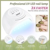 image:imageJODSONE 32 Colors Gel Nail Polish Kit with Base Coat Matte Glitter Top Coat Soak Off Manicure Tools Manicure Salon DIY at HomeB16
