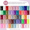 image:imageJODSONE 32 Colors Gel Nail Polish Kit with Base Coat Matte Glitter Top Coat Soak Off Manicure Tools Manicure Salon DIY at HomeB17