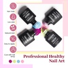 image:imageJODSONE 32 Colors Gel Nail Polish Kit with Base Coat Matte Glitter Top Coat Soak Off Manicure Tools Manicure Salon DIY at HomeB26