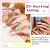 image:imageJODSONE 32 Colors Gel Nail Polish Kit with Base Coat Matte Glitter Top Coat Soak Off Manicure Tools Manicure Salon DIY at HomeB26