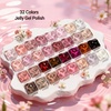 image:imageJODSONE 32 Colors Gel Nail Polish Kit with Base Coat Matte Glitter Top Coat Soak Off Manicure Tools Manicure Salon DIY at HomeB30