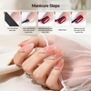 image:imageJODSONE 32 Colors Gel Nail Polish Kit with Base Coat Matte Glitter Top Coat Soak Off Manicure Tools Manicure Salon DIY at HomeB30