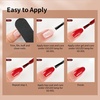 image:imageJODSONE 32 Colors Gel Nail Polish Kit with Base Coat Matte Glitter Top Coat Soak Off Manicure Tools Manicure Salon DIY at HomeB32