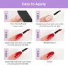 image:imageJODSONE 32 Colors Gel Nail Polish Kit with Base Coat Matte Glitter Top Coat Soak Off Manicure Tools Manicure Salon DIY at HomeB33