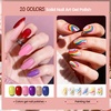 image:imageJODSONE 32 Colors Solid Paint Nail Art Gel Polish Set painting Drawing Gel Nail Polish for DIY Nails Art Design20ColorSet1