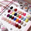 image:imageJODSONE 32 Colors Solid Paint Nail Art Gel Polish Set painting Drawing Gel Nail Polish for DIY Nails Art Design32ColorKit1