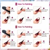 image:imageJODSONE 32 Colors Solid Paint Nail Art Gel Polish Set painting Drawing Gel Nail Polish for DIY Nails Art Design32ColorKit1