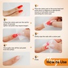 image:imageJODSONE 3Pcs 10ml Top and Base Coat Gel Nail Remover Set Gel Nail Remover for Quick and Easy at Home Removal U V Light Curing RequiredR0003