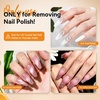 image:imageJODSONE 3Pcs 10ml Top and Base Coat Gel Nail Remover Set Gel Nail Remover for Quick and Easy at Home Removal U V Light Curing RequiredR0003