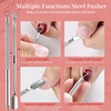 image:imageJODSONE 3Pcs 10ml Top and Base Coat Gel Nail Remover Set Gel Nail Remover for Quick and Easy at Home Removal U V Light Curing RequiredR0005