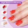 image:imageJODSONE 3Pcs 10ml Top and Base Coat Gel Nail Remover Set Gel Nail Remover for Quick and Easy at Home Removal U V Light Curing RequiredR0007