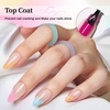 image:imageJODSONE 3Pcs 165ml Top Coat And Base Coat Set with Blooming Gel No Wipe Top Coat Base Blooming Gel for Spreading Effect Print Nail Painting Need U V Lamp Cured165ML Blooming Gel  BT