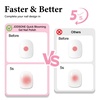 image:imageJODSONE 3Pcs 165ml Top Coat And Base Coat Set with Blooming Gel No Wipe Top Coat Base Blooming Gel for Spreading Effect Print Nail Painting Need U V Lamp Cured100ML Blooming Gel Refill