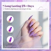image:imageJODSONE 3Pcs 165ml Top Coat and Base Coat Set with Gel Nail Remover No Wipe Top Coat Base Need U V Lamp Cured Gel Nail Remover for Quick and Easy Removal At HomeGN002