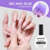 image:imageJODSONE 3Pcs 165ml Top Coat and Base Coat Set with Gel Nail Remover No Wipe Top Coat Base Need U V Lamp Cured Gel Nail Remover for Quick and Easy Removal At HomeGN001