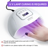image:imageJODSONE 3Pcs 165ml Top Coat and Base Coat Set with Gel Nail Remover No Wipe Top Coat Base Need U V Lamp Cured Gel Nail Remover for Quick and Easy Removal At HomeGN001